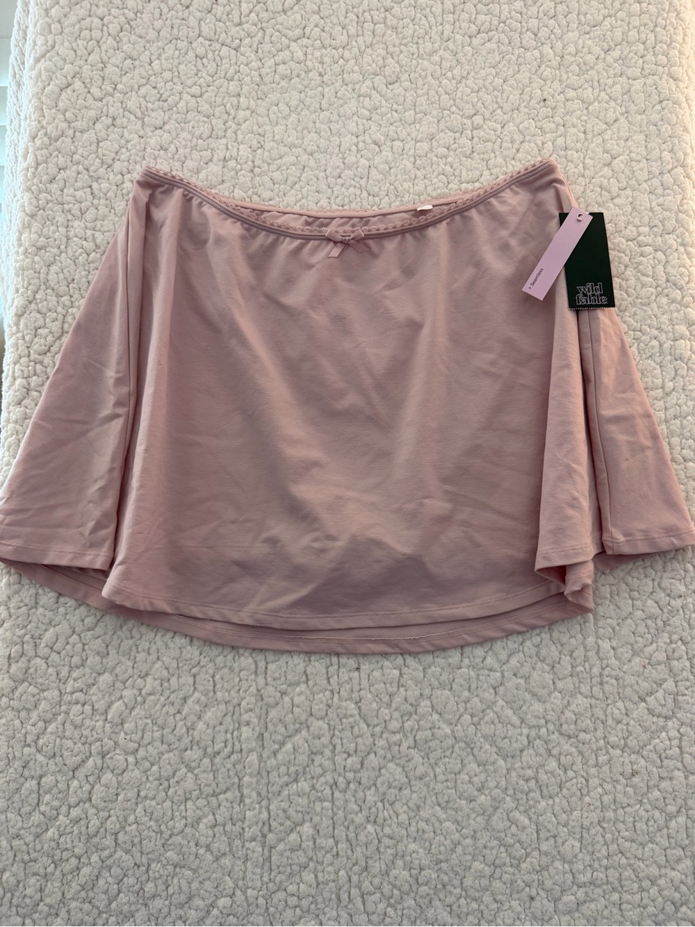 Target Wild Fable Dusty Pink High-Low Skirt